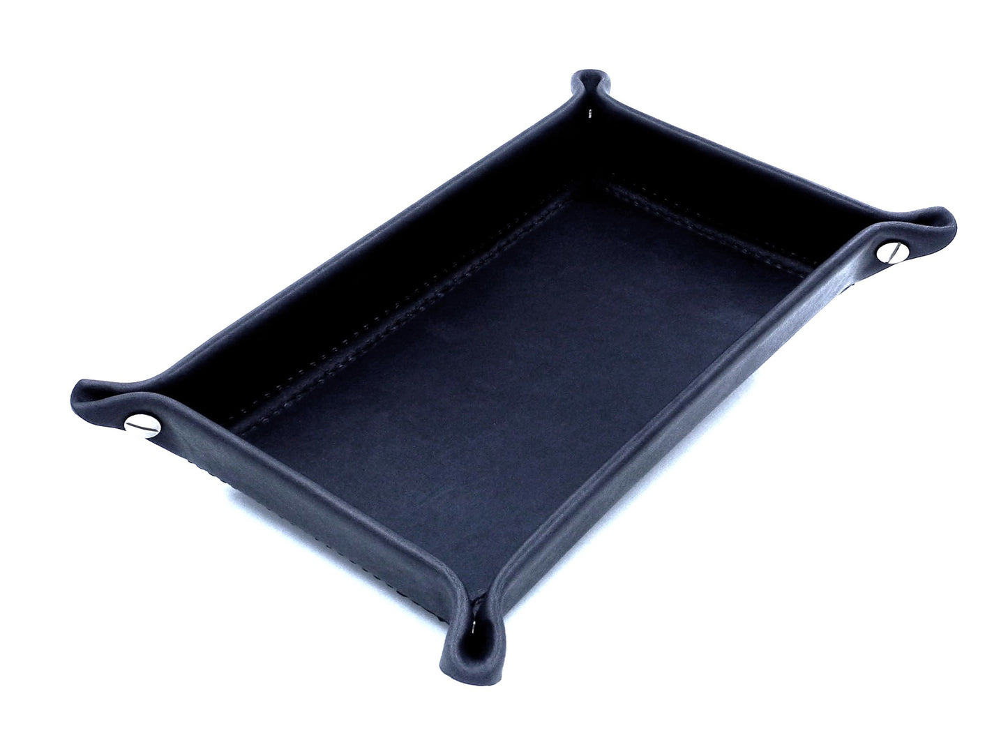 Rectangular tray - Vegetable tanned leather