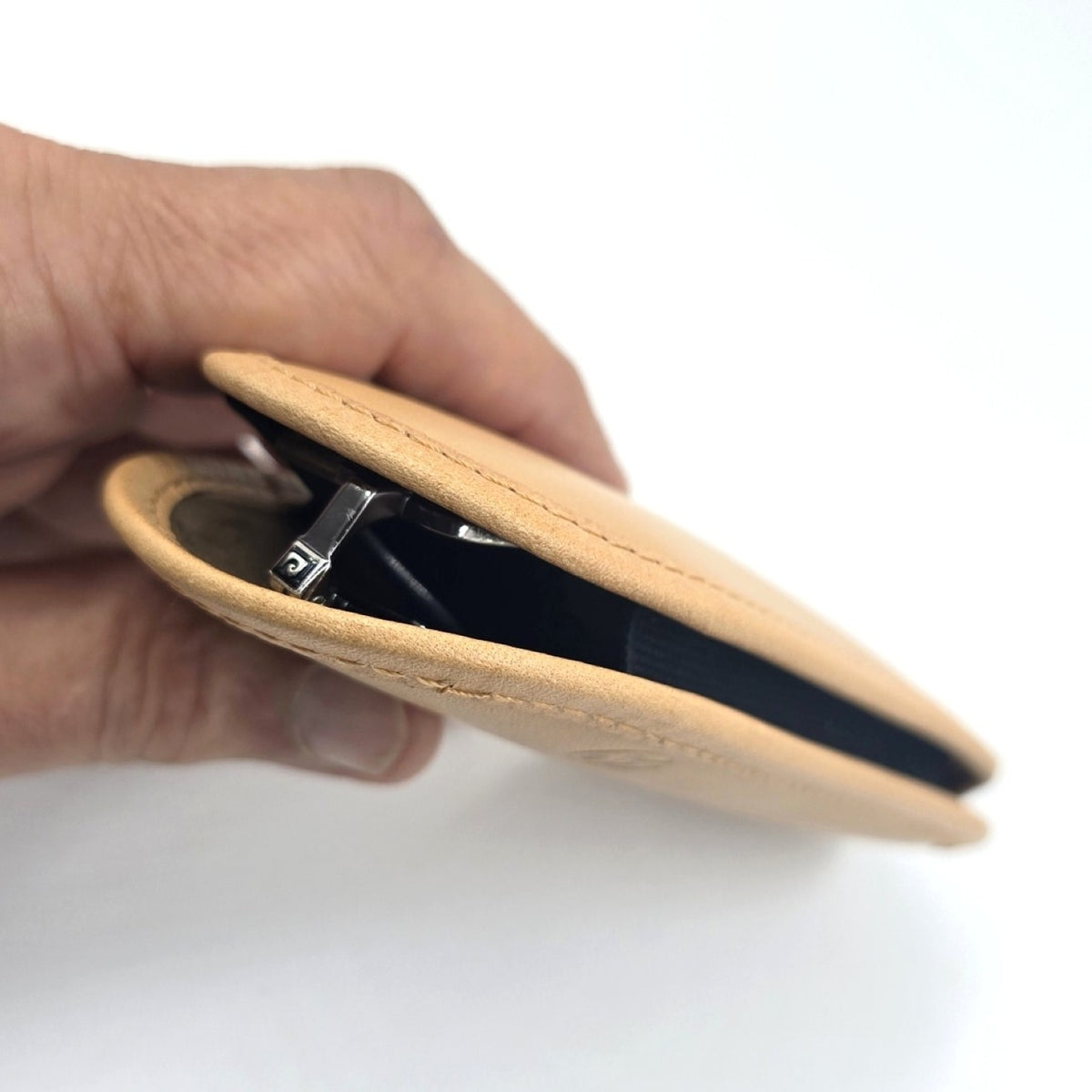 Soft Full-Grain Leather Glasses Case