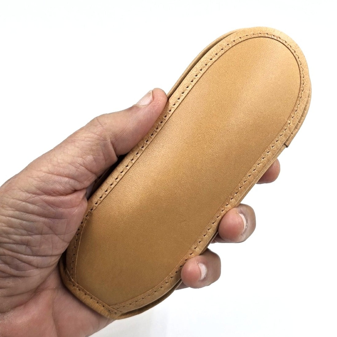 Soft Full-Grain Leather Glasses Case