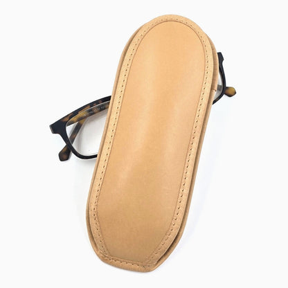 Soft Full-Grain Leather Glasses Case