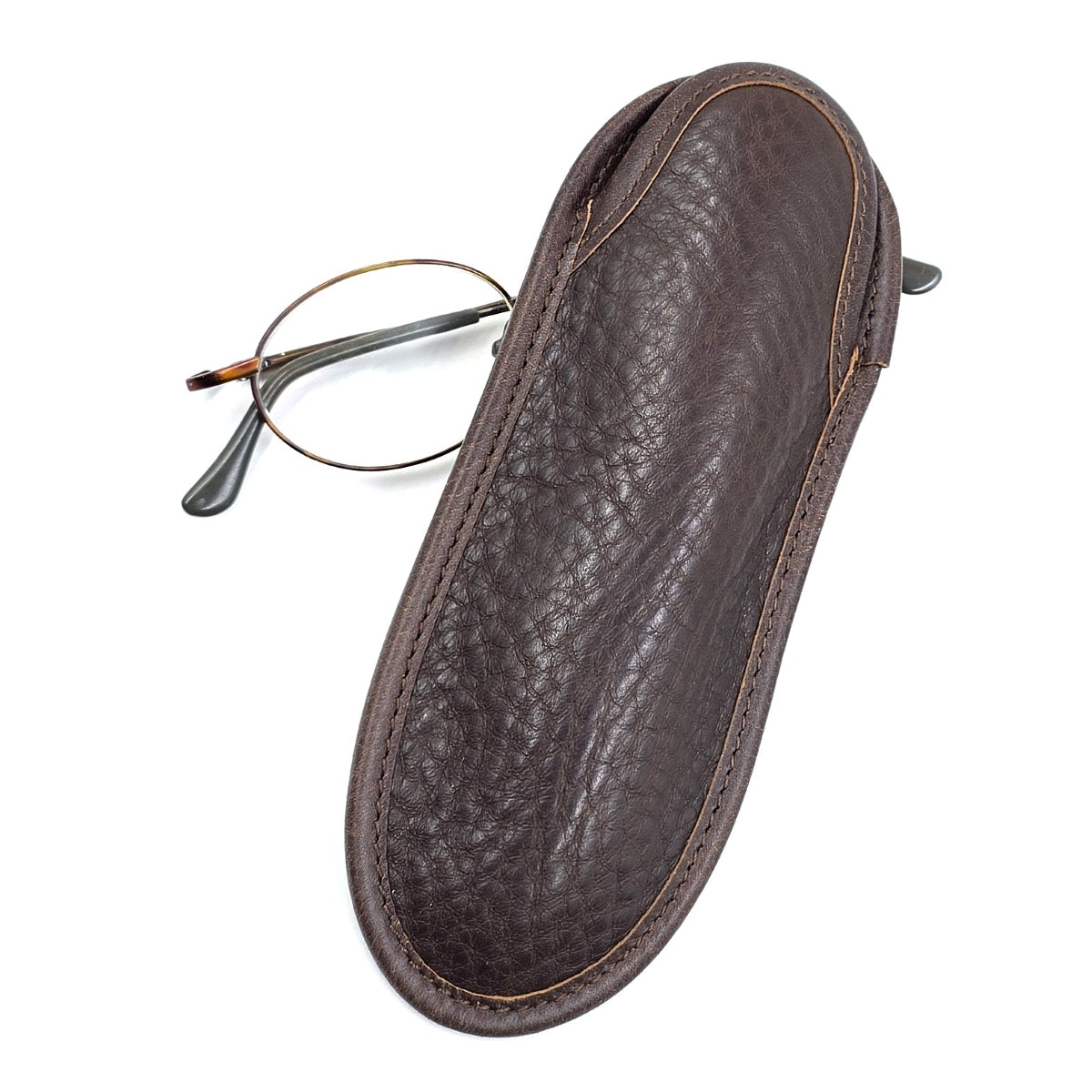 Leather Reading Glasses Case