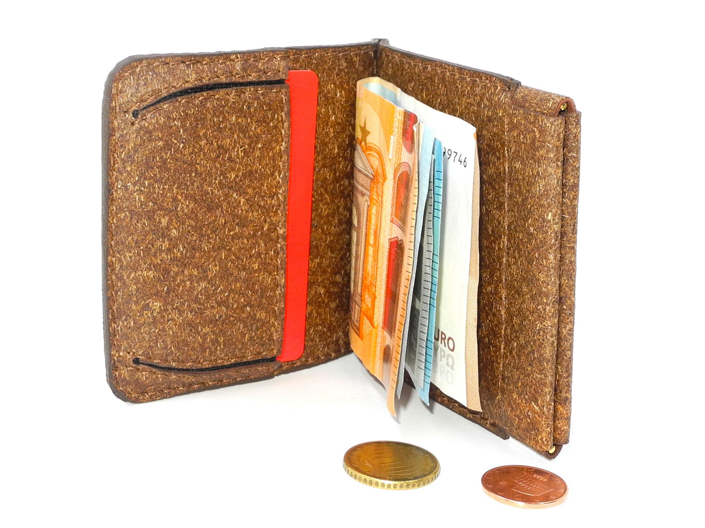 Money clip wallet - Palm fiber