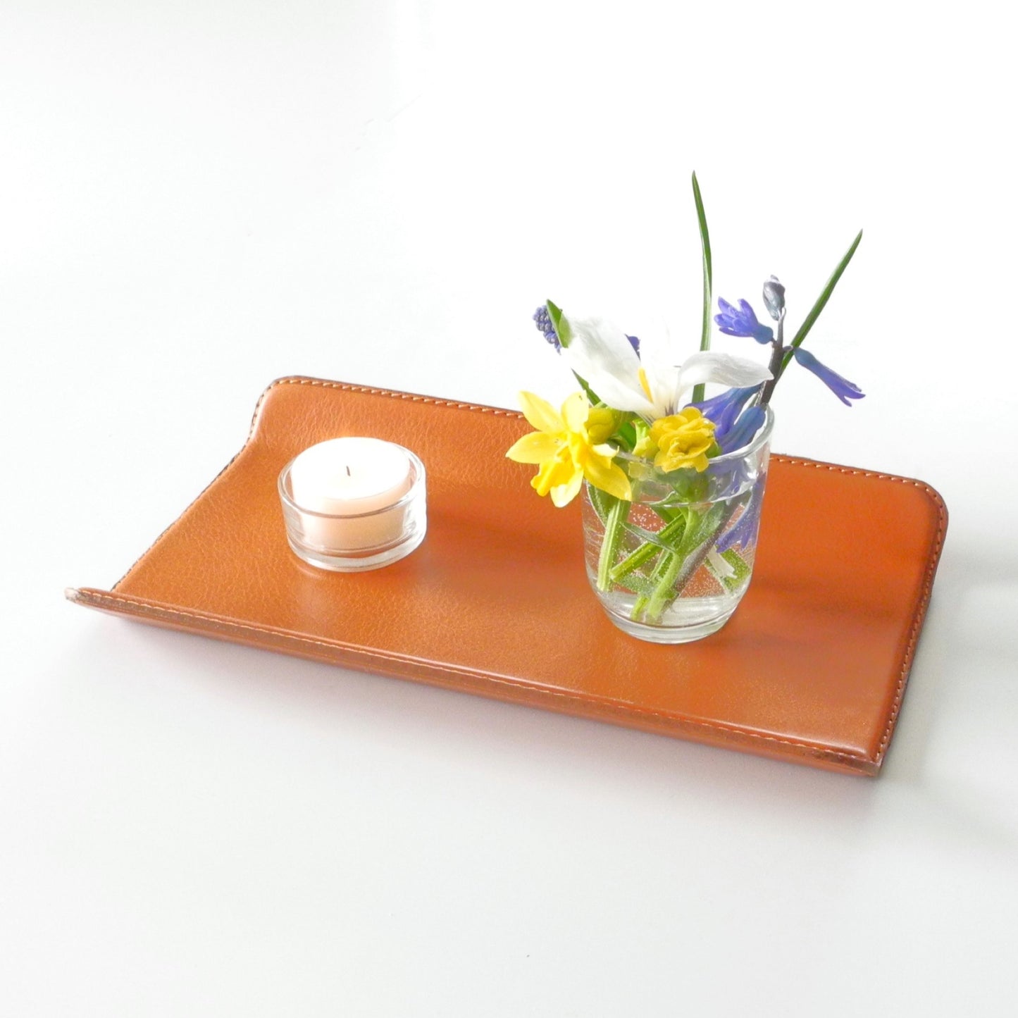 Small tray - Vegetable tanned leather