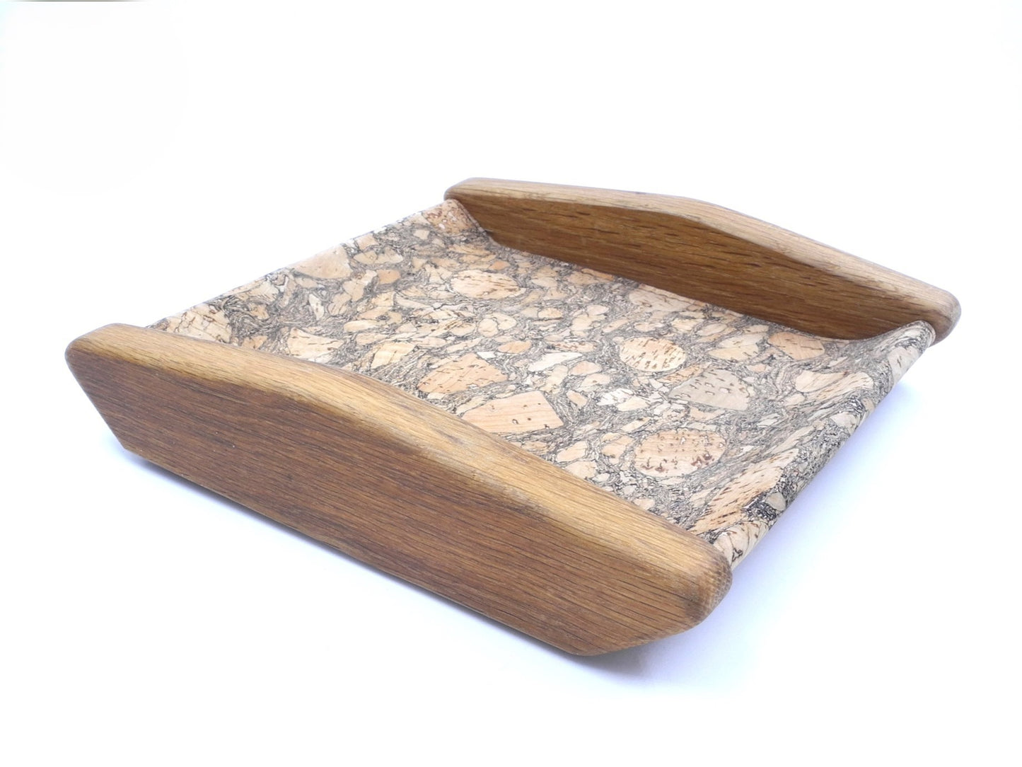 Square tray - Wood & Cork