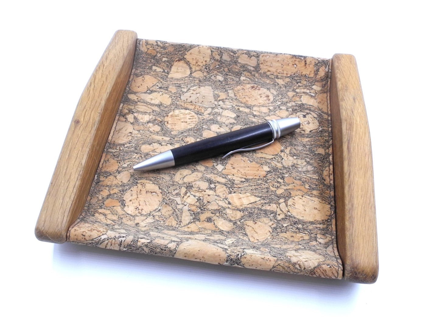 Square tray - Wood & Cork