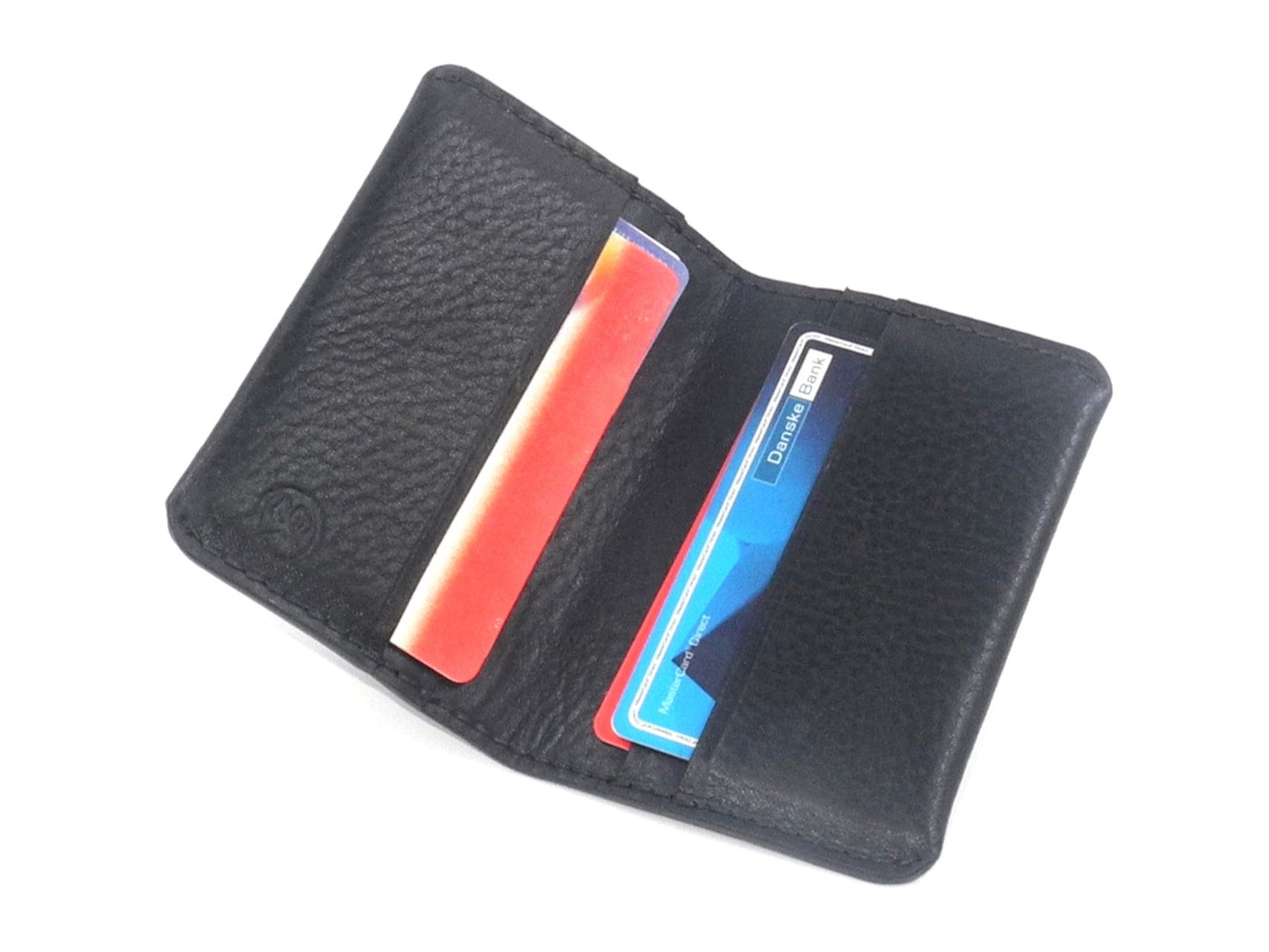 Credit card holder -  Vegetable tanned leather.