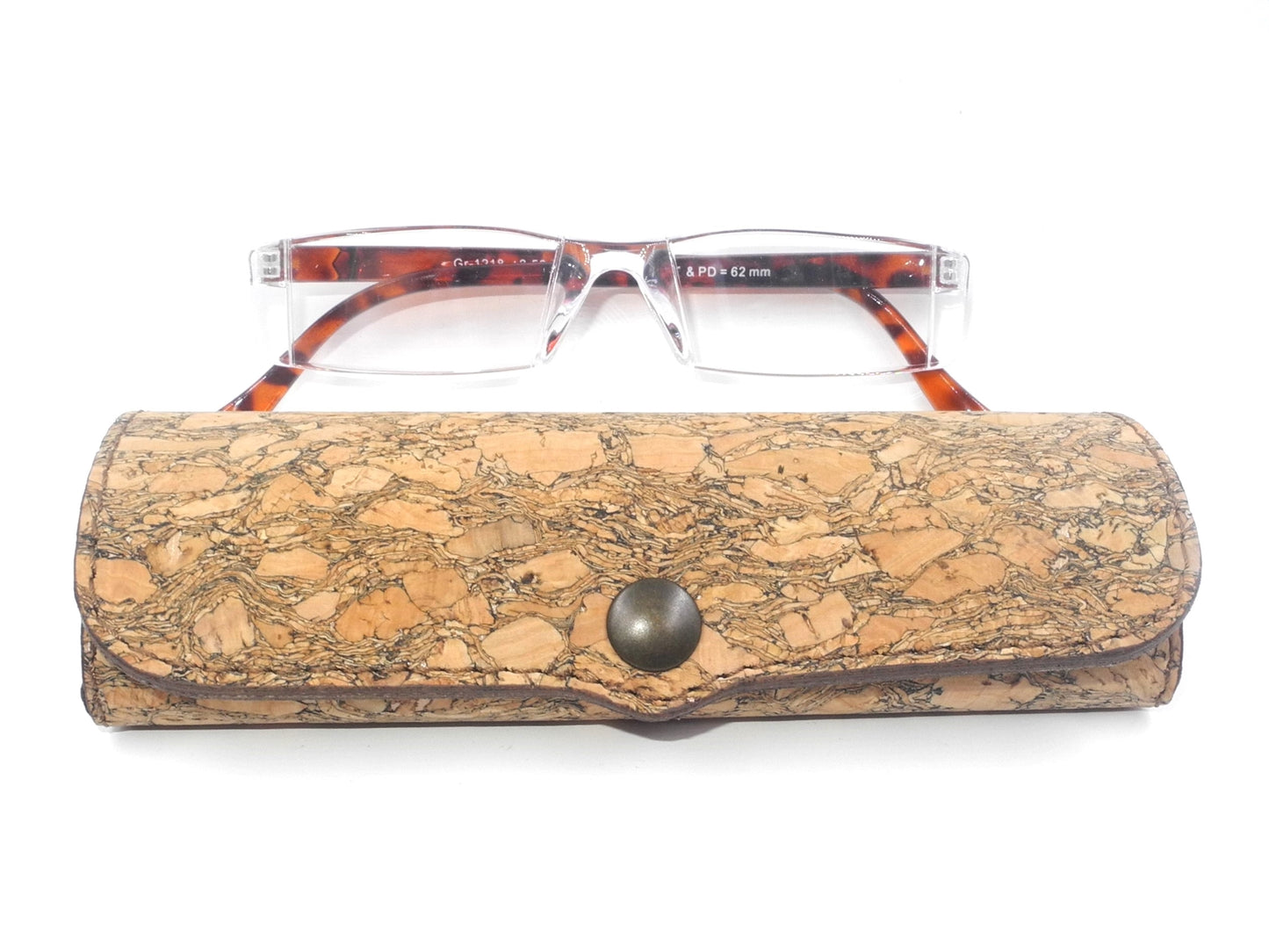 Hard glasses case - Cork Natural