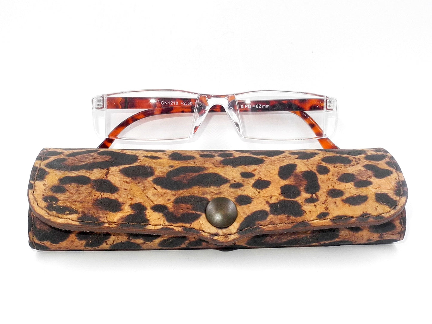 Hard glasses case - Cork Savanna