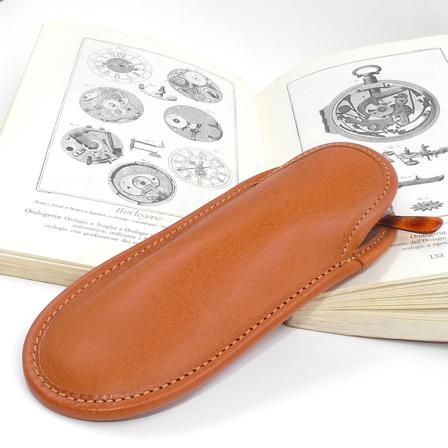 Reading Leather Glasses Case