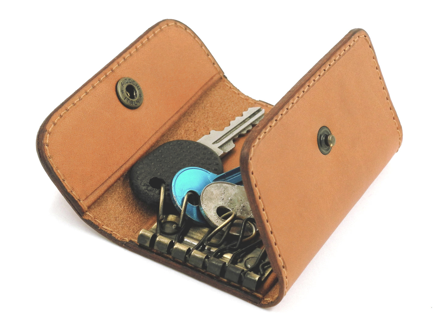 Classic key case - Vegetable tanned leather