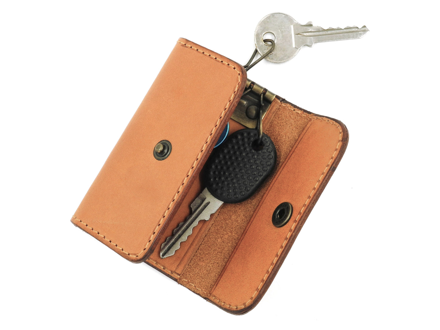 Classic key case - Vegetable tanned leather