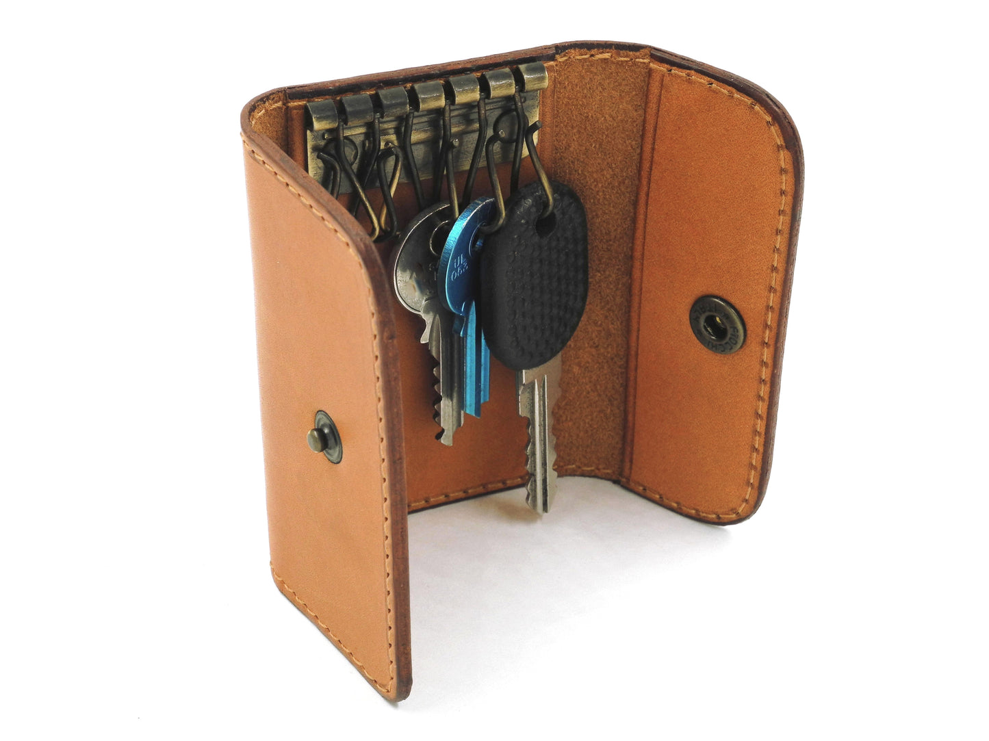 Classic key case - Vegetable tanned leather