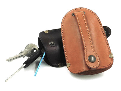 Classic bell key holder - Vegetable tanned leather