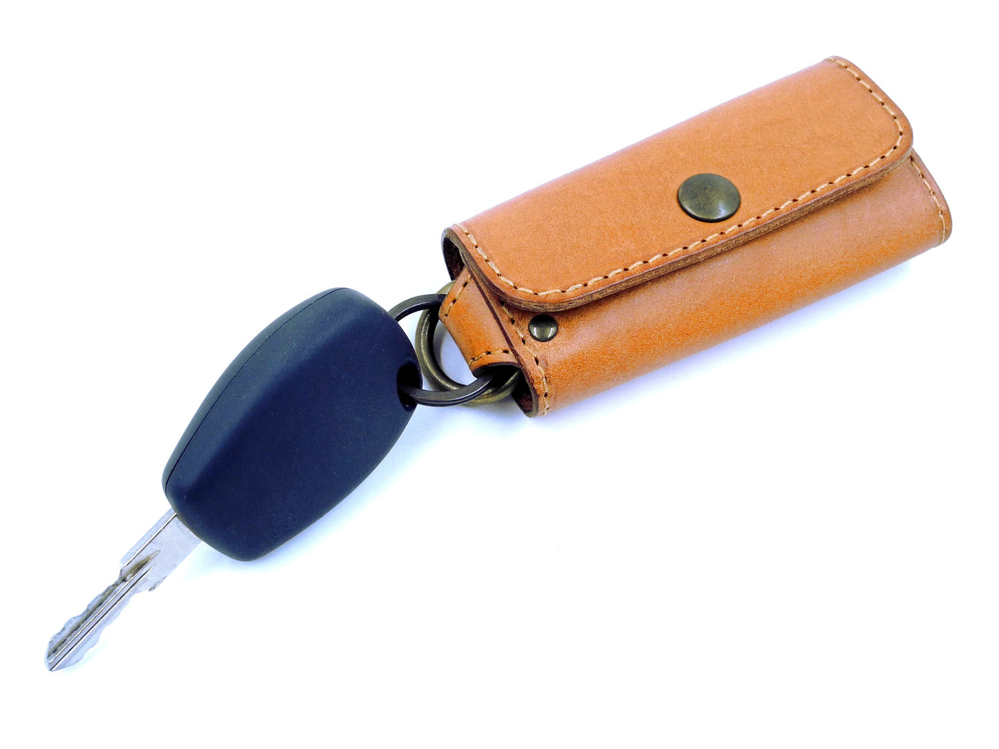 Strong key holder - Vegetable tanned leather