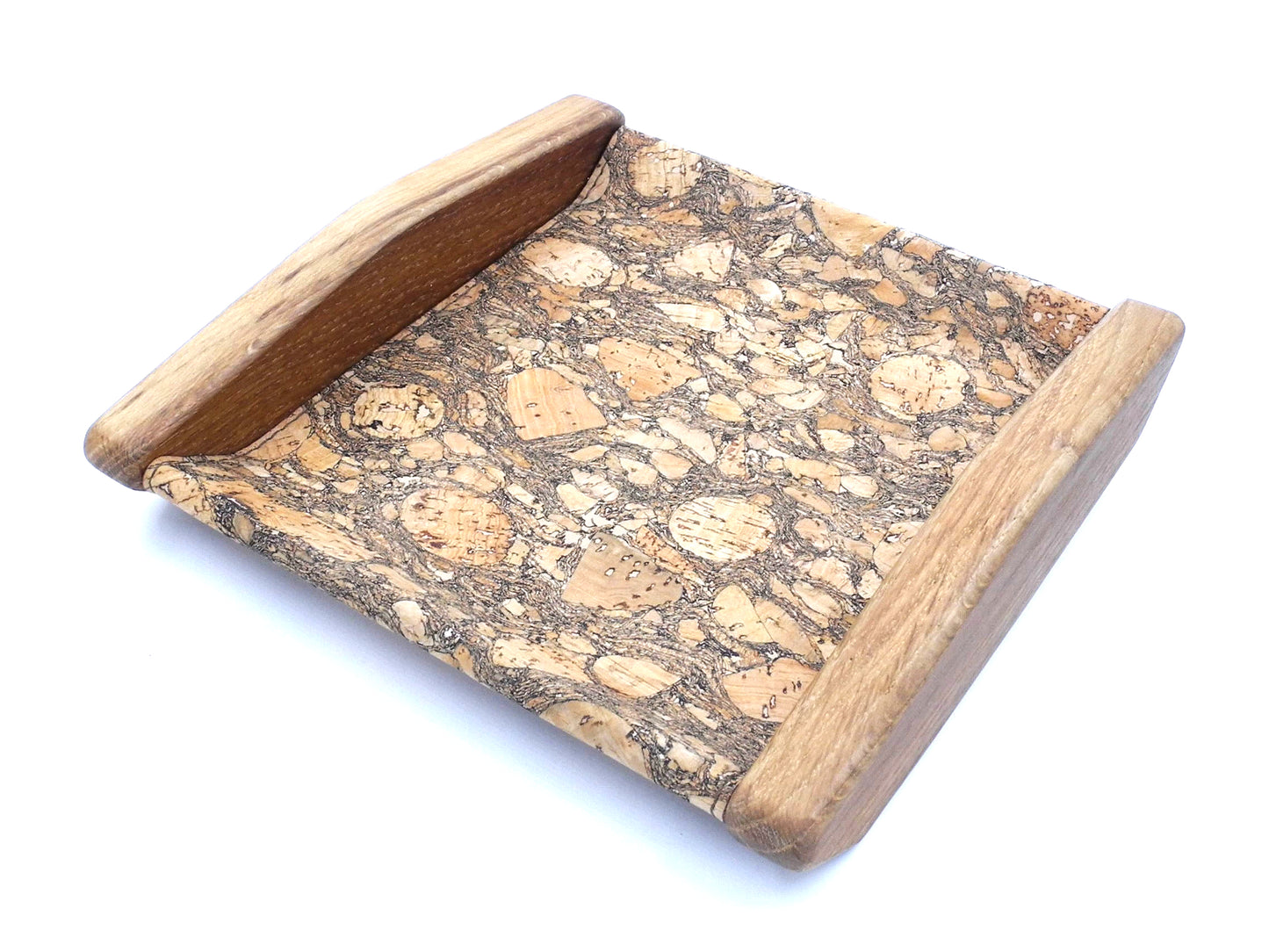 Square tray - Wood & Cork