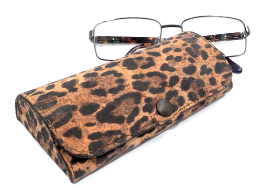 Hard glasses case - Cork Savanna