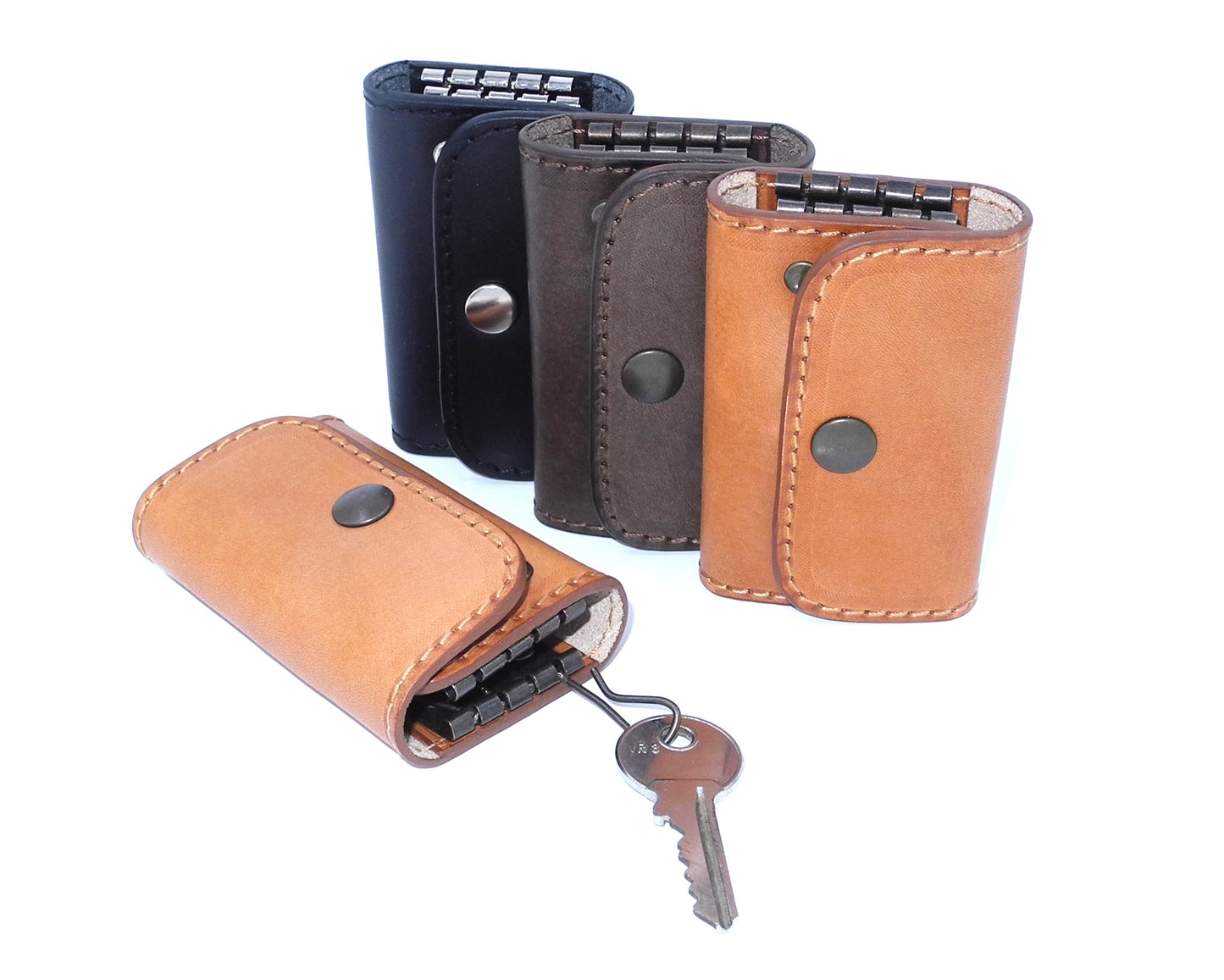 Large key holder - Vegetable tanned leather