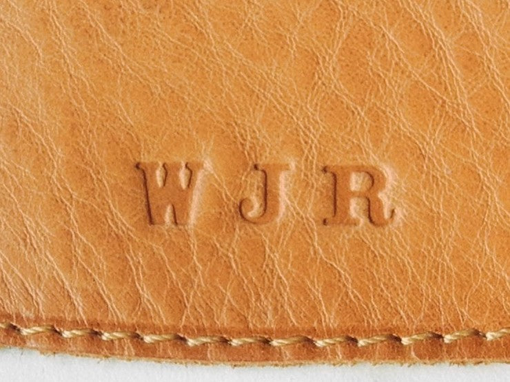 Money Clip Wallet & Card holder - Vegetable tanned leather