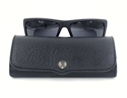 Hard Leather Glasses Case