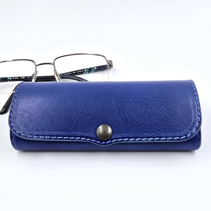 Hard Leather Glasses Case