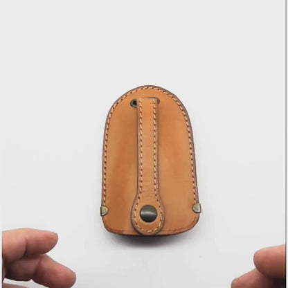 Classic bell key holder - Vegetable tanned leather