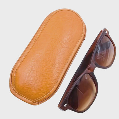 Soft Leather Glasses Case