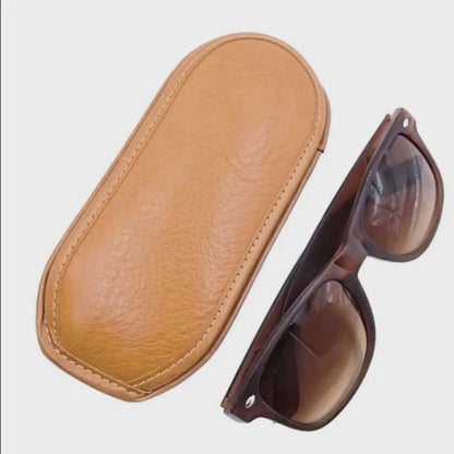 Soft Leather Glasses Case